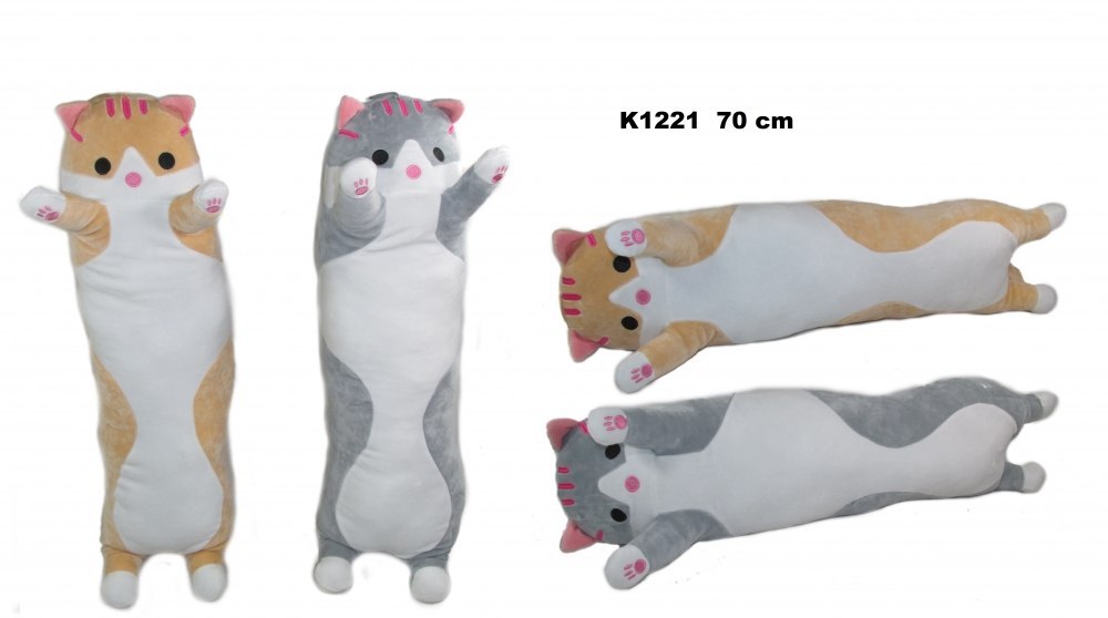 PELUCHE GATTO 70CM KOL SA SUN-DAY